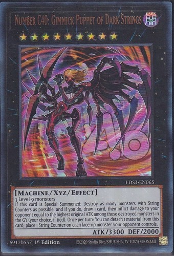 Yugioh numero c40 pupazzo - yugioh!, c40: