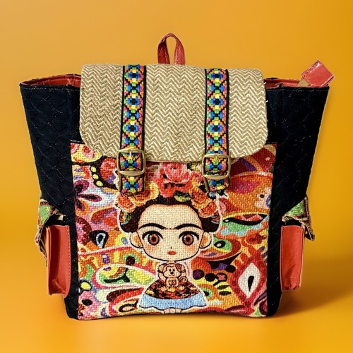 Zaino arazzo artigianale - , frida