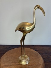 Statua Uccello Ottone Mid