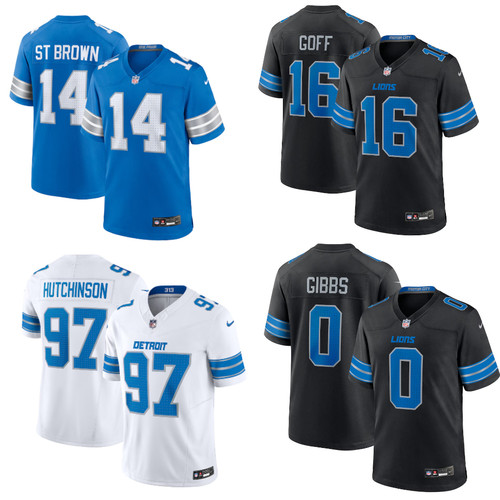 Maglia uomo detroit lions nfl - maglia,