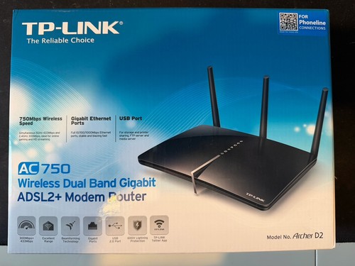 Link archer ac750 modem - d2,