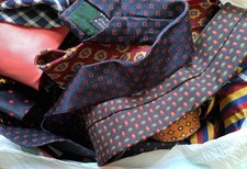 lotto 21 cravatte, alcune di