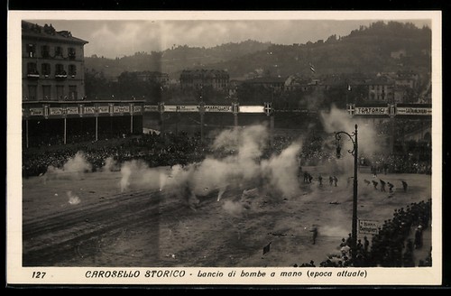 Cartolina torino carosello - cartolina,