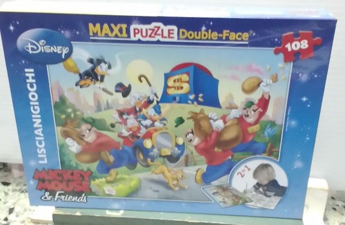 Maxi puzzle double face mickey - puzzle,