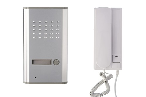 Citofono monofamiliare bianco - monofamiliare,