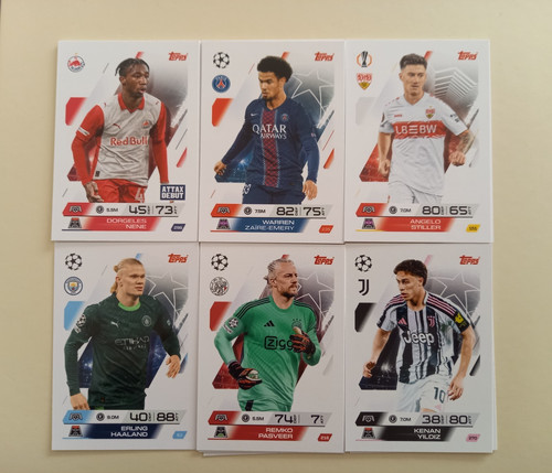 Topps match attax carte - 25,