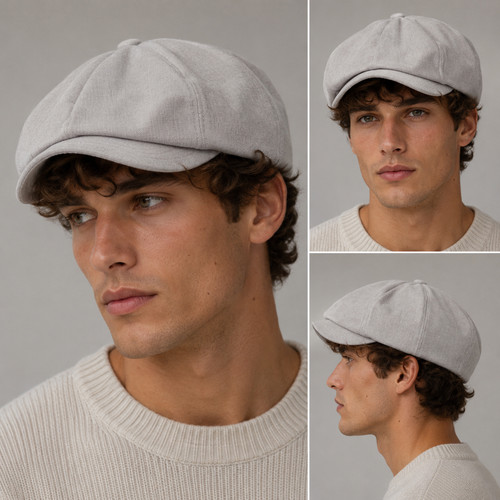 Cappello estivo look lino