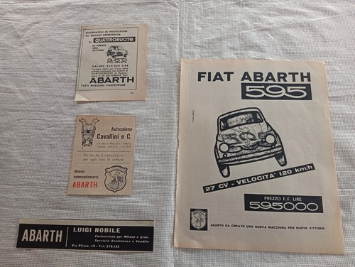 Fiat abarth 595 850 4 - 595,