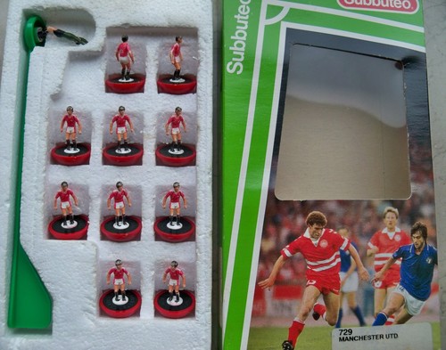 Subbuteo team manchester utd - manchester,