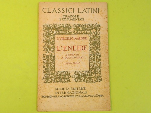 Eneide virgilio marone libro - l'eneide,