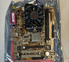 Scheda Madre ASUS K8S-MX, Socket 754, DDR 1, AGP,+ AMD Sempron 3100+
