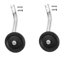 COPPIA ROTELLE STABILIZZATORI RUOTA 14 / 16 90mm BICI BICICLETTE BAMBINO BIMBI
