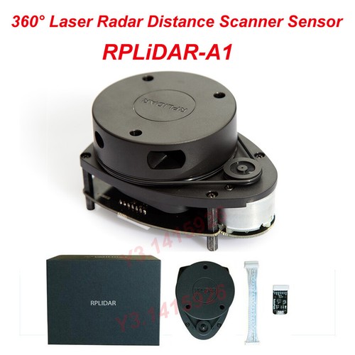 Rplidar 360 laser radar - a1, 360°