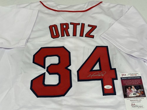 Maglia david ortiz - ortiz, firmata
