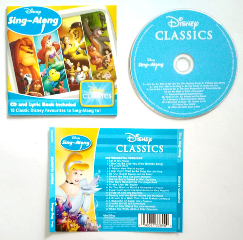 Disney sing along - disney, sing-along:classics