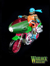 SHELL CYCLE + SCOOTIN' LEO - TMNT Tartarughe Ninja - Giochi Preziosi / 2004