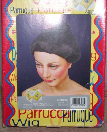 Carnevale parrucca geisha - parrucca,