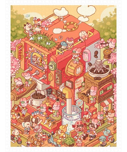 Pintoo puzzle plastica - plastica, 1200