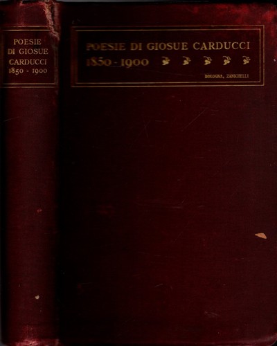 Poesie giosuè carducci - di,