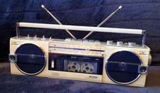SHARP GF-7H RADIO STEREO CASSETTE RECORDER BOOMBOX GHETTO BLASTER FULLY WORKING 
