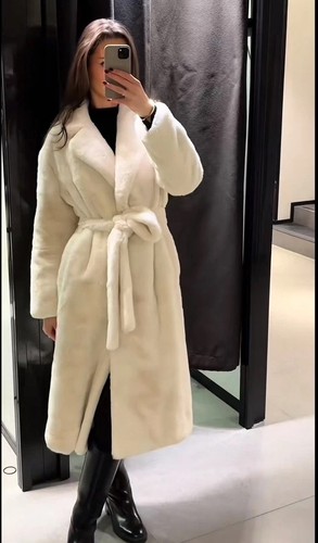 Cappotto pelliccia sintetica - cappotto,