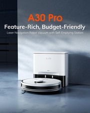 ROBOT ASPIRAPOLVERE E LAVAPAVIMENTI ILIFE A30 PRO 5000PA AUTOSVUOTANTE 180MIN