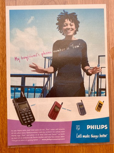 1998 pubblicità philips genie - 1998,