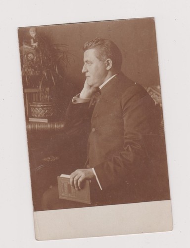 Photo carte rare - rare, homme