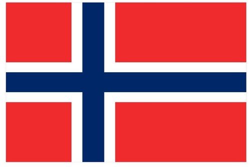 Bandiera norvegia stickers - bandiera,
