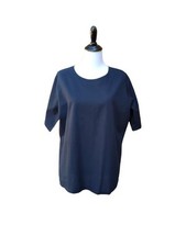 Women's Navy Blue Plus Blouse