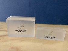 2x PARKER DISPLAY FOUNTAIN PEN