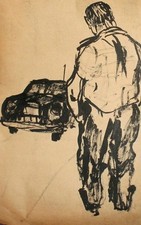 Antico ritratto espressionista