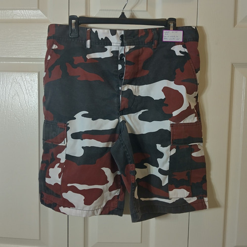 Pantaloncini cargo mimetici