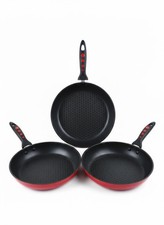 Set 3 Padelle Rondine ENERGY 26/28/30cm Antiaderente Nido d'Ape Bialetti New