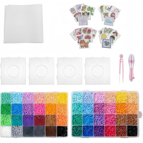 Mini kit perline fusibili - perline,