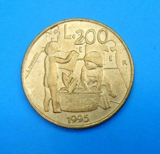 SAN MARINO 200 LIRE 1995 ⭐