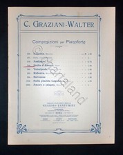Musica spartiti - C. Graziani-Walter - Stella d'amore - Valzer per pianoforte