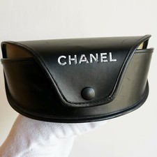 fodero occhiali da sole custodia CHANEL sunglasses case big oversize mask rare
