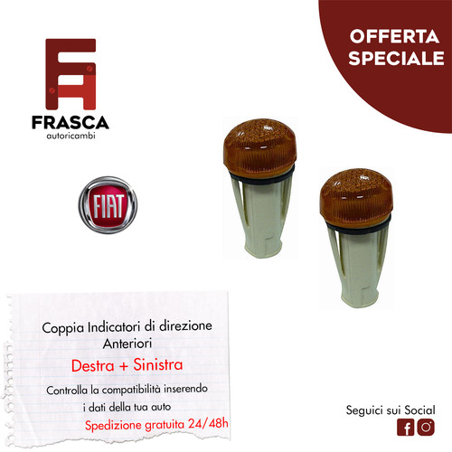 Coppia freccia fanale fanalino - coppia,