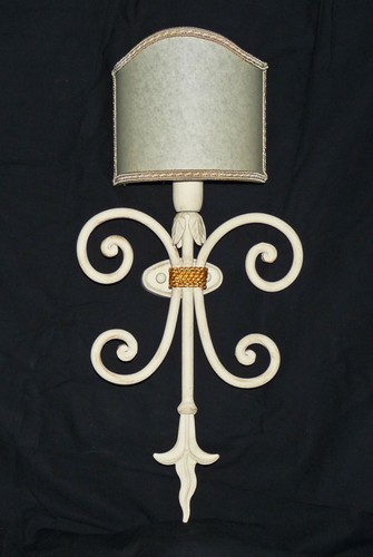 Lampada parete shabby chic - da,