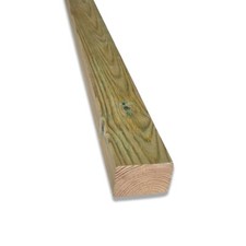 Listello in legno impregnato di pino nordico, sezione 4,5x6 cm, lunghezza 170 cm