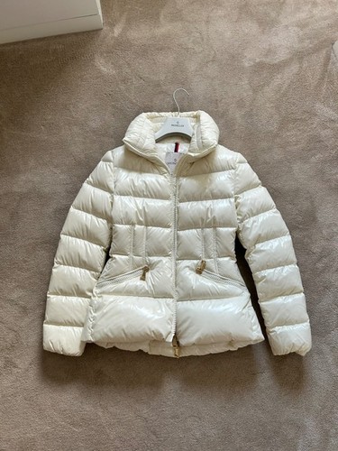 Piumino moncler donna panna - piumino,