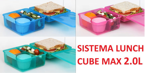 Sistema lunch cube box set - lunch,