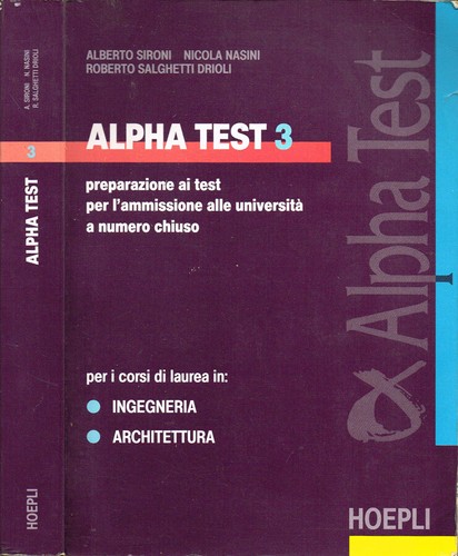 Alpha test preparazione - alpha, ai