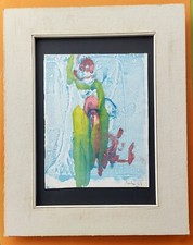 Pantaleoni Ideo (Panta) "Composizione" acquerello - 1967