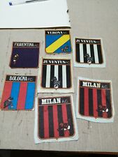 7 SCUDETTI JUVE - MILAN - FIORENTINA - BOLOGNA RASO CASA SCONOSCIUTA A7