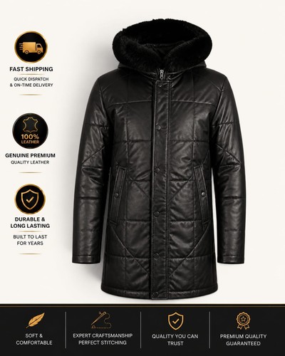 Cappotto parka invernale uomo