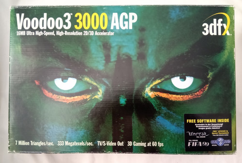 Sdram 3dfx voodoo 3000 agp - sdram,