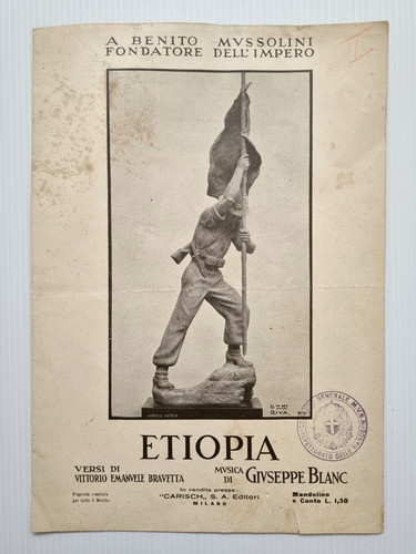 Inno fascista etiopia - inno,
