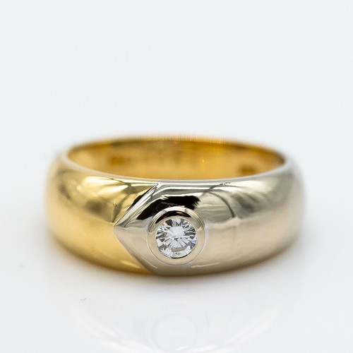 Anello bicolore 750 - anello,